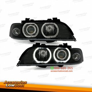 FAROS CON OJOS DE ANGEL LED PARA BMW E39 95-00 FO