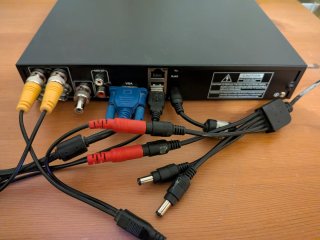 Kit Videovigilancia DVR 4 Canales+2 Cámaras+cables