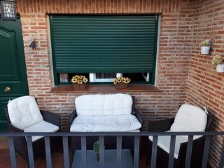 Conjunto Muebles Jardín Ratán Marrón