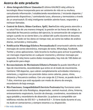 KALINCO reloj