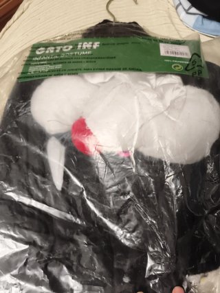 Disfraz Gato Infantil Talla 1 añito