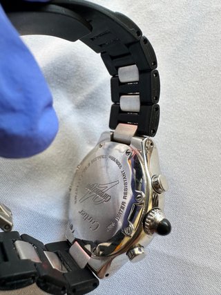 Reloj Cartier 21 Chronoscaph Negro 34mm