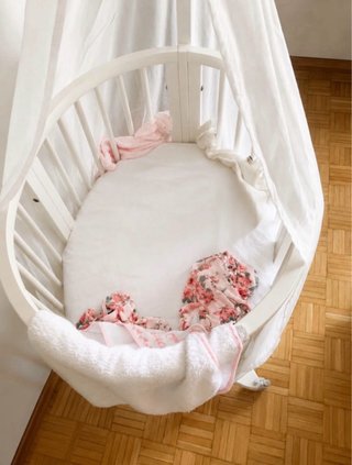 Culla Stokke Sleepi Mini + Materasso + Velo + Asta