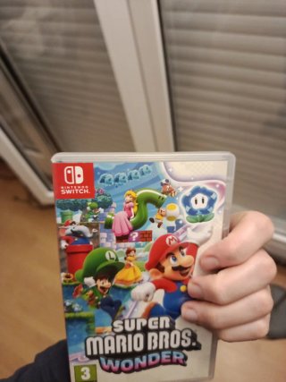Caja Vacía Super Mario Bros Wonder Switch