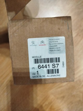 Resistencia Calefacción BEHR F8840 Citroën