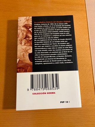 Libro “La verdadera historia del Hombre Elefante”