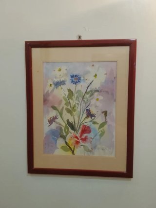 Acquerello firmato GODEVA