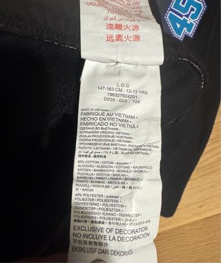 Pantaloncini Jordan ragazzo tg 12/13 anni