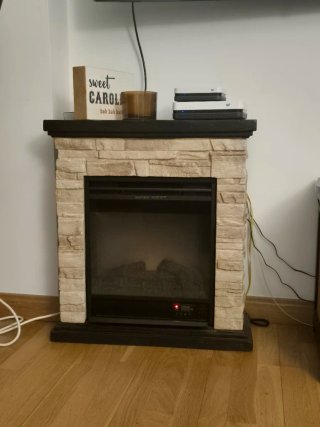 URGE - Calefactor Eléctrico Diseño Chimenea