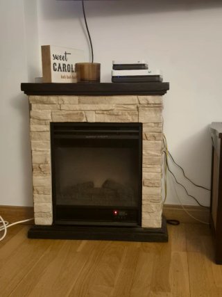 URGE - Calefactor Eléctrico Diseño Chimenea