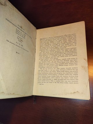 DON QUIJOTE en INDONESIO, 1955, CERVANTES