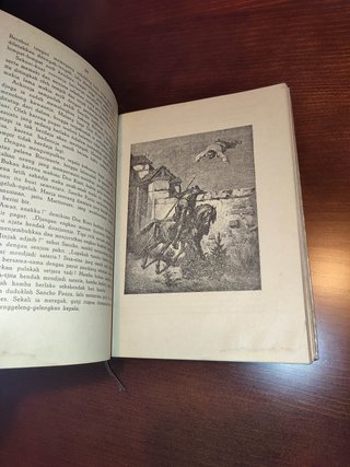 DON QUIJOTE en INDONESIO, 1955, CERVANTES