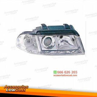 FARO DERECHO A4 B5 99-01 CROMO SERIE