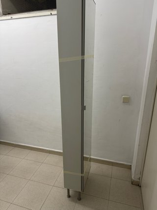 Armario baño alto GODMORGON con espejo