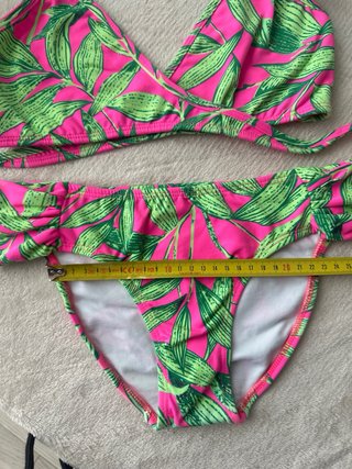 Bikini Brasileño Estampado Hojas