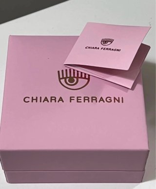 Collana Chiara Ferragni donna con cristallo blu