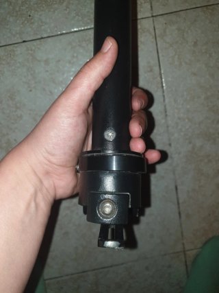 Mástil Patinete Eléctrico Negro