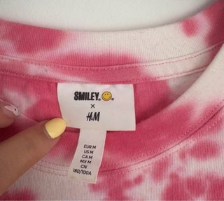 Camiseta Smiley Tie Dye Talla M