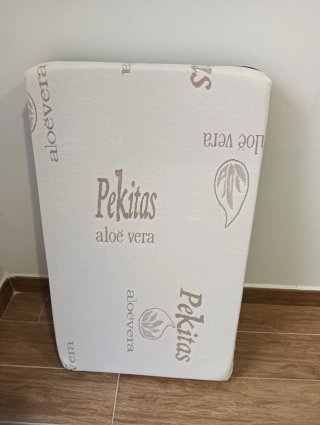 Colchón mini cuna Pekitas Aloe Vera