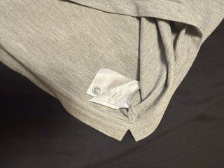 Polo Moncler Grigio Taglia L