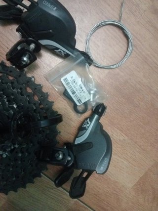 Lote Sram X7 2x10 + Frenos Shimano