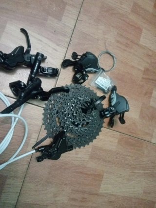 Lote Sram X7 2x10 + Frenos Shimano