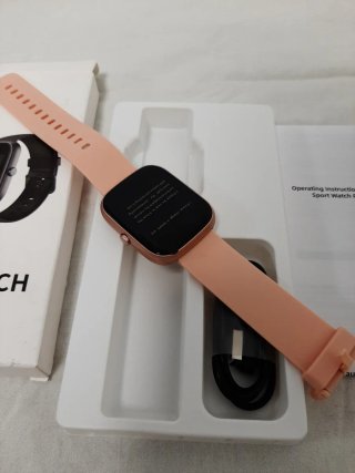 Smartwatch T60 Pantalla 1.91” Bluetooth Rosa IP68