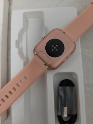 Smartwatch T60 Pantalla 1.91” Bluetooth Rosa IP68