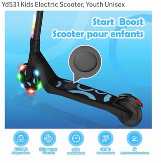 Patinete Eléctrico Infantil LED SISIGAD Yd531