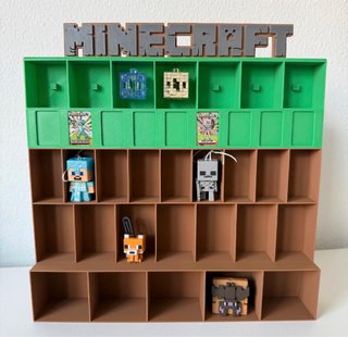 Expositor Minecraft Kinder Joy