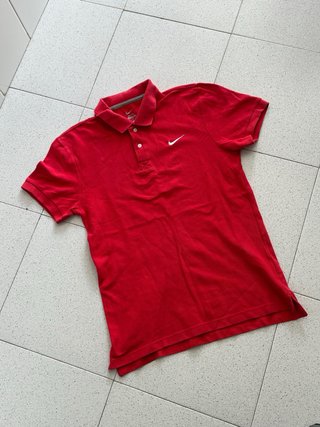 Camiseta Polo Nike Roja