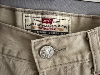 Levi's Beige originali taglia W34 L34 ottimi