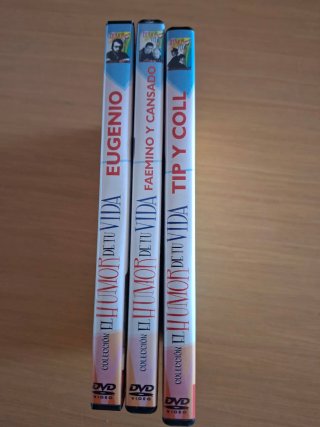 DVDs Humor: Eugenio, Faemino y Cansado, Tip y Coll