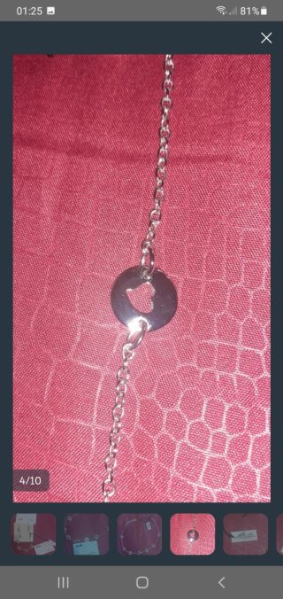 Collana donna Cesare Paciotti in acciaio