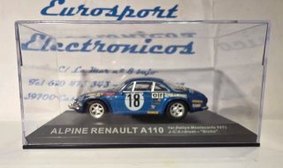 Alpine Renault A110 Rally Montecarlo 1973 1/43