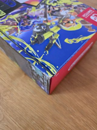 Scatola Nintendo Switch OLED Splatoon 3