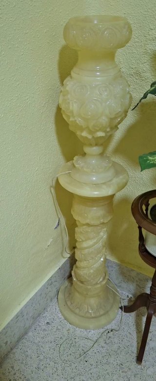 2 Vasi e 2 Colonne in Alabastro
