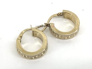 argollas oro 18k