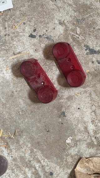 Pasta roja faro trasero Honda SFX