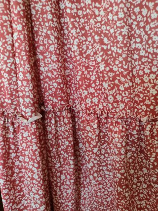Vestido largo floral Pull&Bear Talla S/M