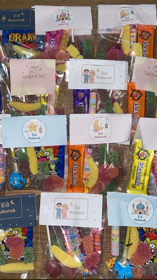 Bolsas de caramelos Eid Mubarak