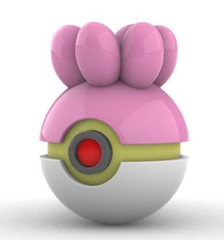 Pokéball de Shellos Impresa en 3D