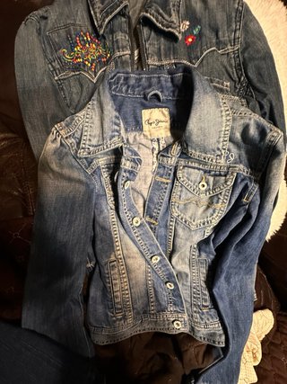 Lote 6 giacche in denim di varie marche Taglia S
