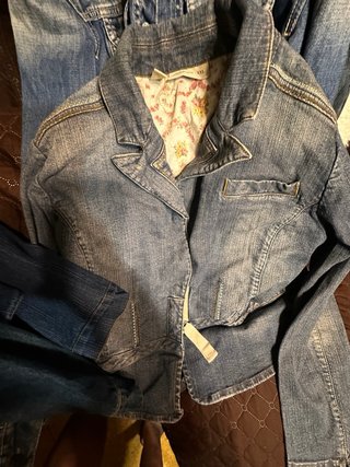 Lote 6 giacche in denim di varie marche Taglia S