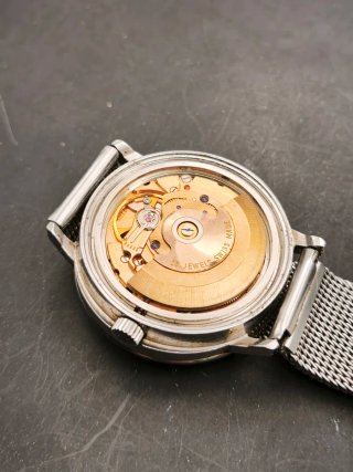 Exactus Automático 25 Jewels Incabloc plateado