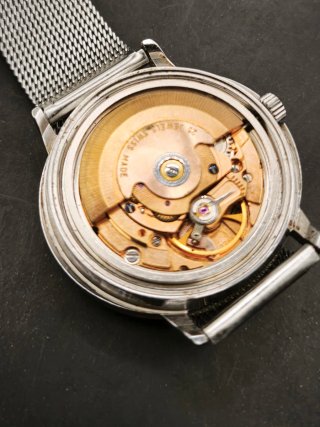Exactus Automático 25 Jewels Incabloc plateado