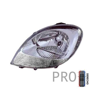 Faro Principal Blanco Eléctrico - Derecho - Nissan KUBISTAR (2004 en adelante)
