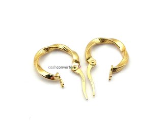 argollas oro 18k