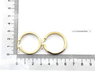 argollas oro 18k