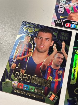 Panini Adrenalyn XL: Flick, Busquets, Torres